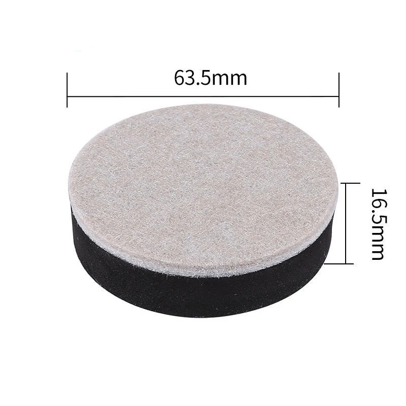 Thick Felt Furniture Sliders Pads Hardwood Floors Protector Non Slip Sofa Bed Table Chair Leg Cover Caps for Heavy Furniture