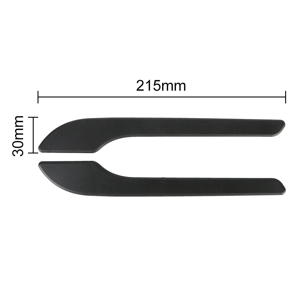 4pcs Car Door Handle Sticker For Tesla Model 3 Y 2021- 2024 Carbon Fiber ABS Door Wrap Cover Paste Model 3 Model Y Accessories