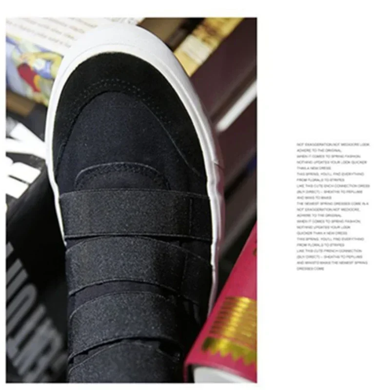 New 2025 High Top Men Shoes Flats Slip On Casual Shoes Male Canvas Shoes Plimsolls Espadrilles Man Trainers Zapatillas Hombre 6