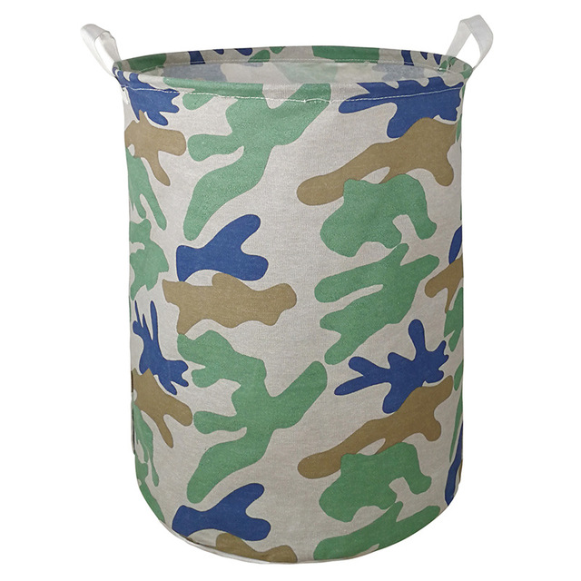 Laundry Basket Round Dirty Clothes Toys Folding Bucket Anti-dust Big Waterproof Storage Laundry Bags for Dirty Clothes