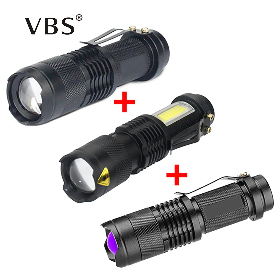Mini Portable Uv Flashlight Q5 Uv Light Led Flashlight Uv