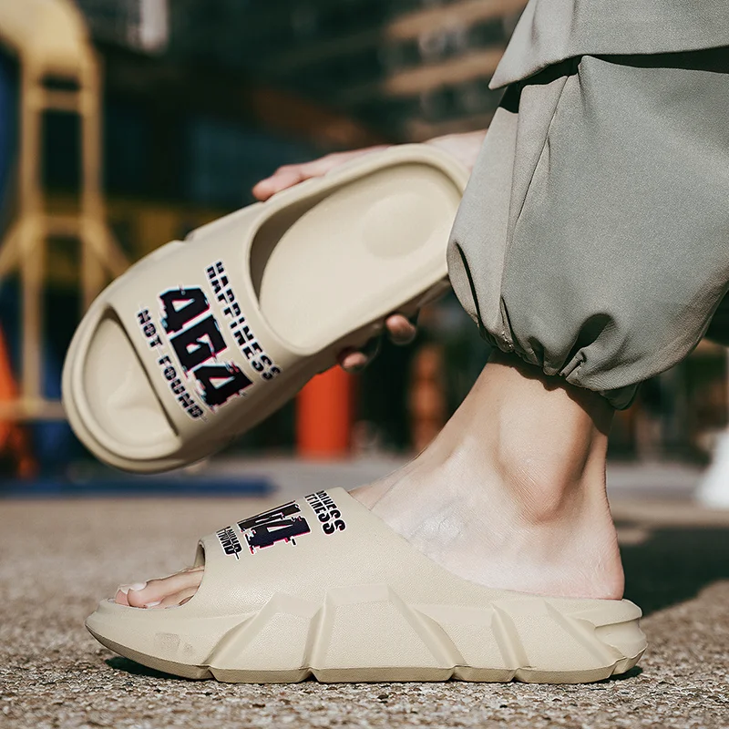 Slip Slippers for Men Non-Slip Outdoor Soft With Thick SoleSlipper for Indoor Foam Sliders_voghion.com