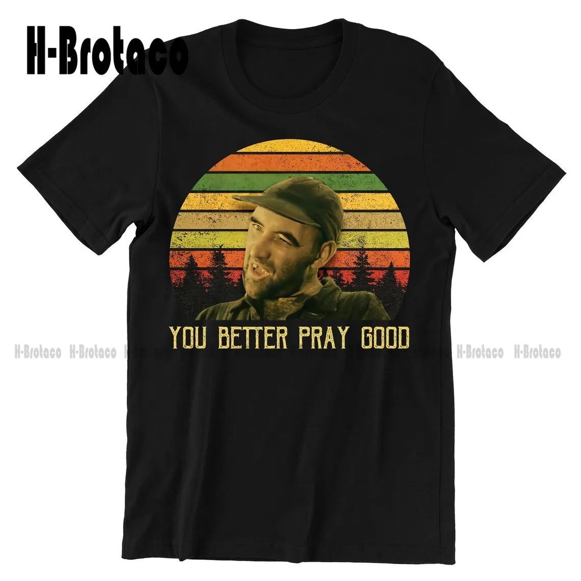

Винтажная футболка с надписью You Better Pray Good, хлопковая футболка унисекс с цитатами фильмов, простые винтажные повседневные футболки для улицы