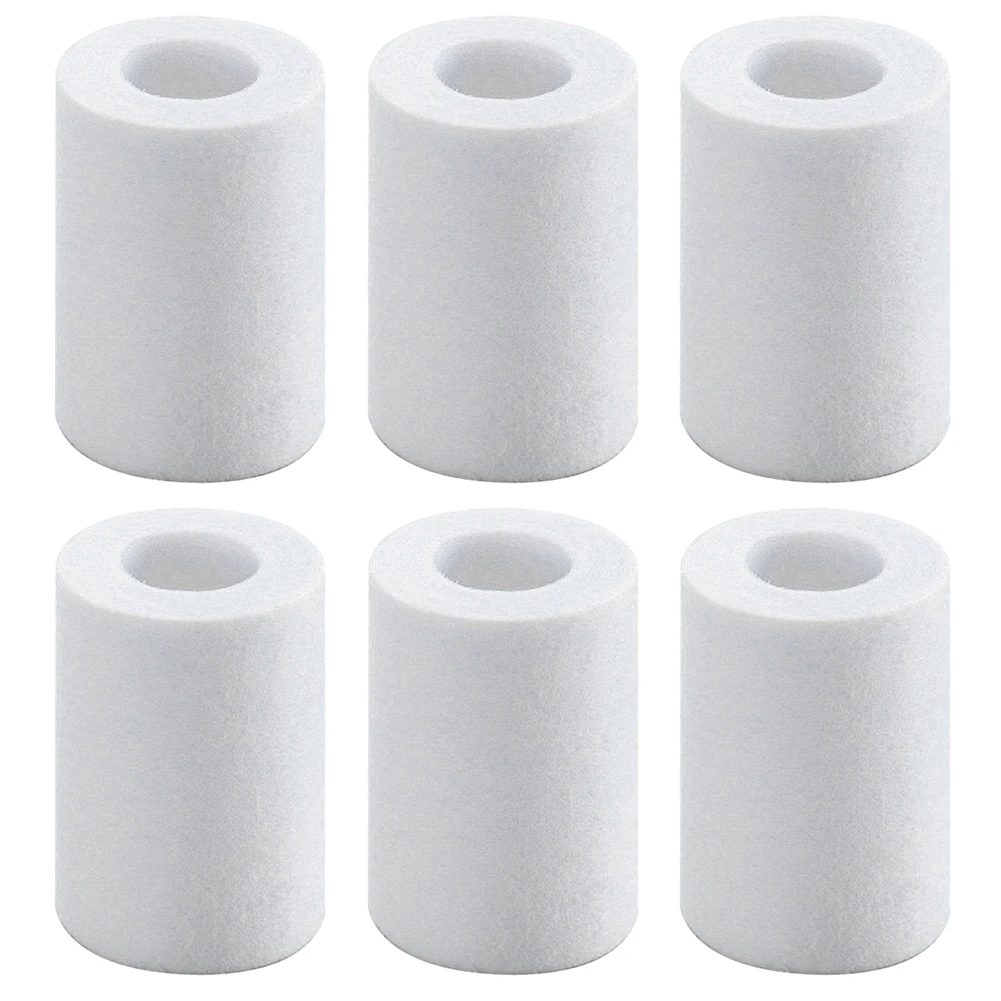 4/6pcs Filter Cores PP Cotton Faucet Water Purifier Replacement Bath Shower Filter Household Mini Bathroom Accessories