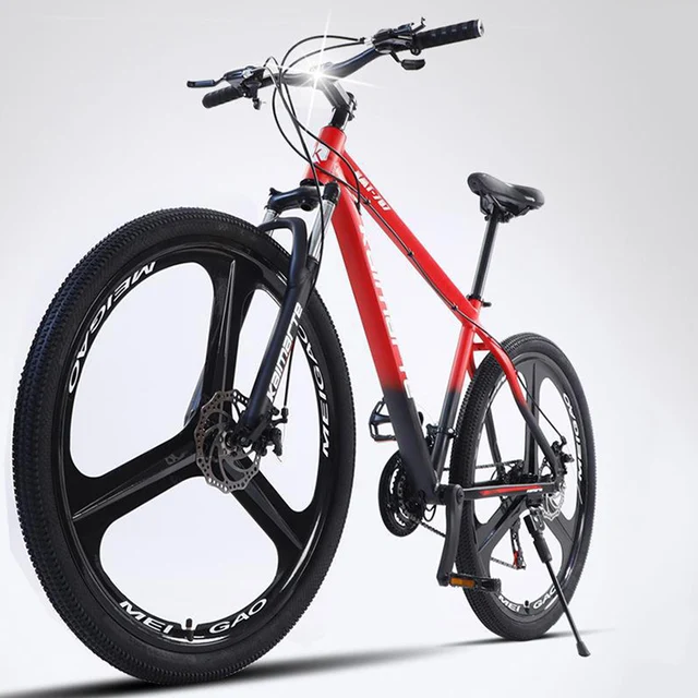 Mountain Bike 21/24/27/30 Speed 27.5/29 Inch Lockable Front Fork Aluminum Alloy Adult Dual Disc Brake Shock Absorption 2
