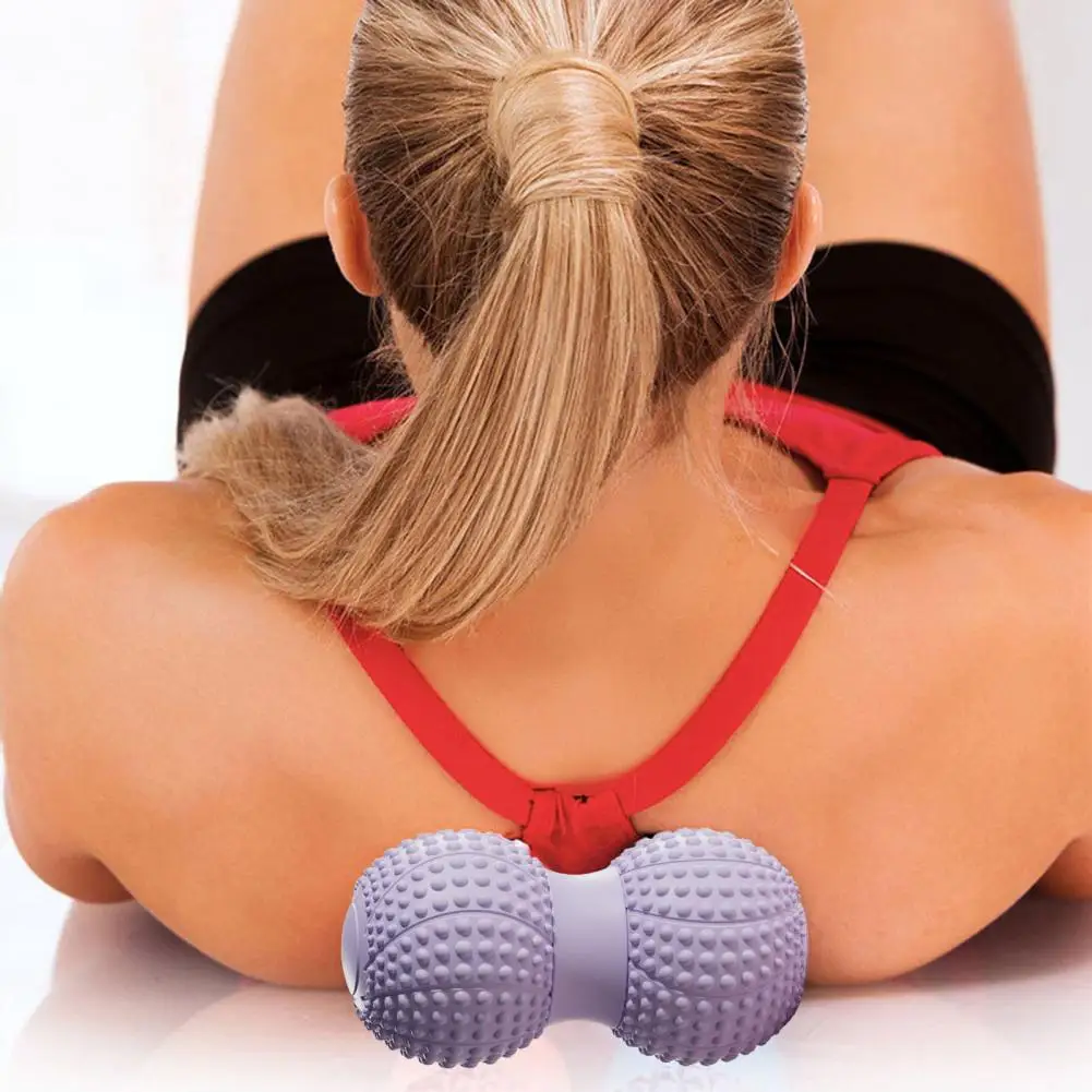 Yoga Peanut Balls Body Massage Fascia Ball Suit Foam Block High Density Muscle Relaxation Lacrosse Exercise Fitness Relieve Pain