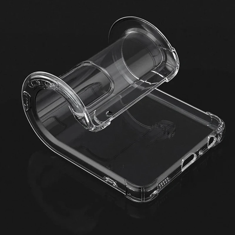 Soft Silicone Clear Phone Case - Durable Transparent Back Cover