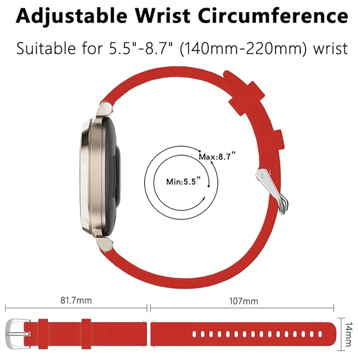 Silicone Soft Watchband Bracelet - Premium Strap