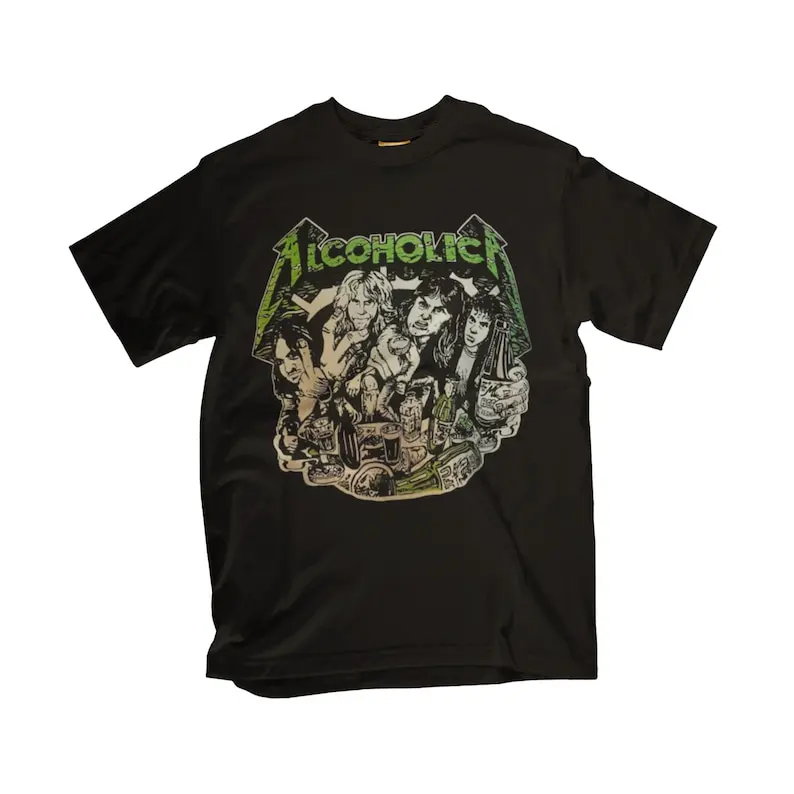 

Футболка с изображением спиртовой воды