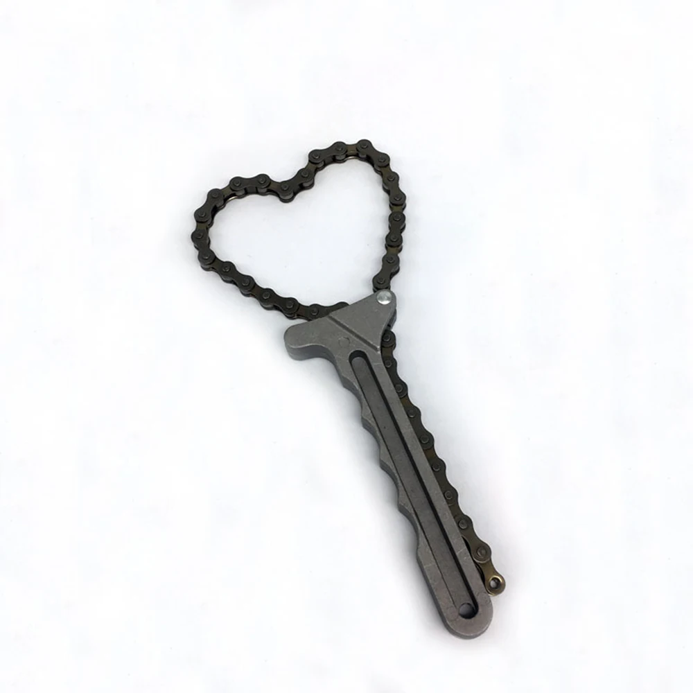 Car Engine Oil Filter Adjustable Chain Grip Key Wrench Remover Tools Car Engine Repair Tools Plier Remover 1pc oil filter wrench car oil filter car paint repair tool