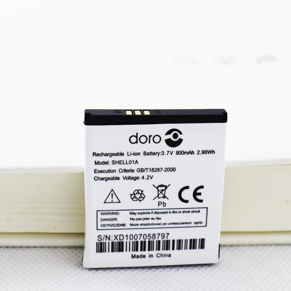5pcs 10pcs 20pcs Shell01A Shell 01A Battery for Doro Phoneeasy 409, 409Gsm,  410, 410Gsm, 605, 605Gsm, 610, 610Gsm, 612, 612Gsm
