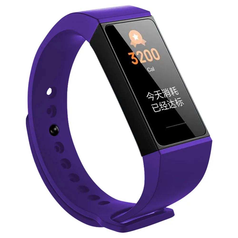 watch strap For Xiaomi Redmi Mi Smart Band 4C Wristband Silicone Bracelet Wrist Replacement Smartwatch Accessories
