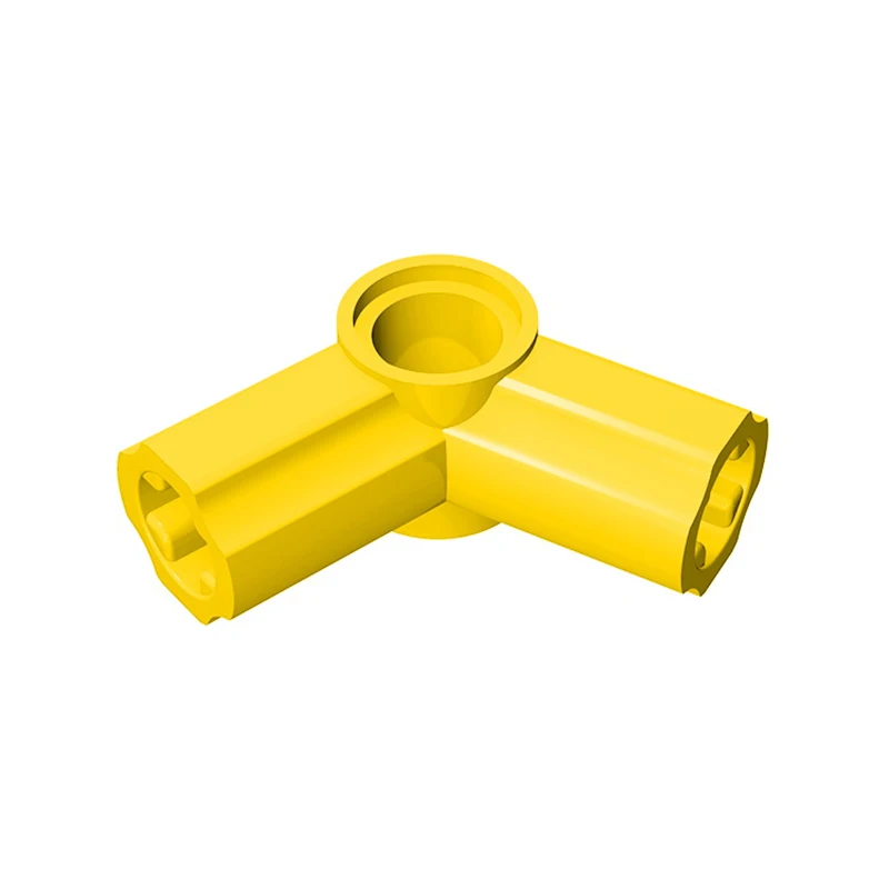 Gobricks 10pcs Parts Axle and Pin Connector Angled #5-112.5 degrees Compatible With 32015 Toys Assembles Blocks 2022 4