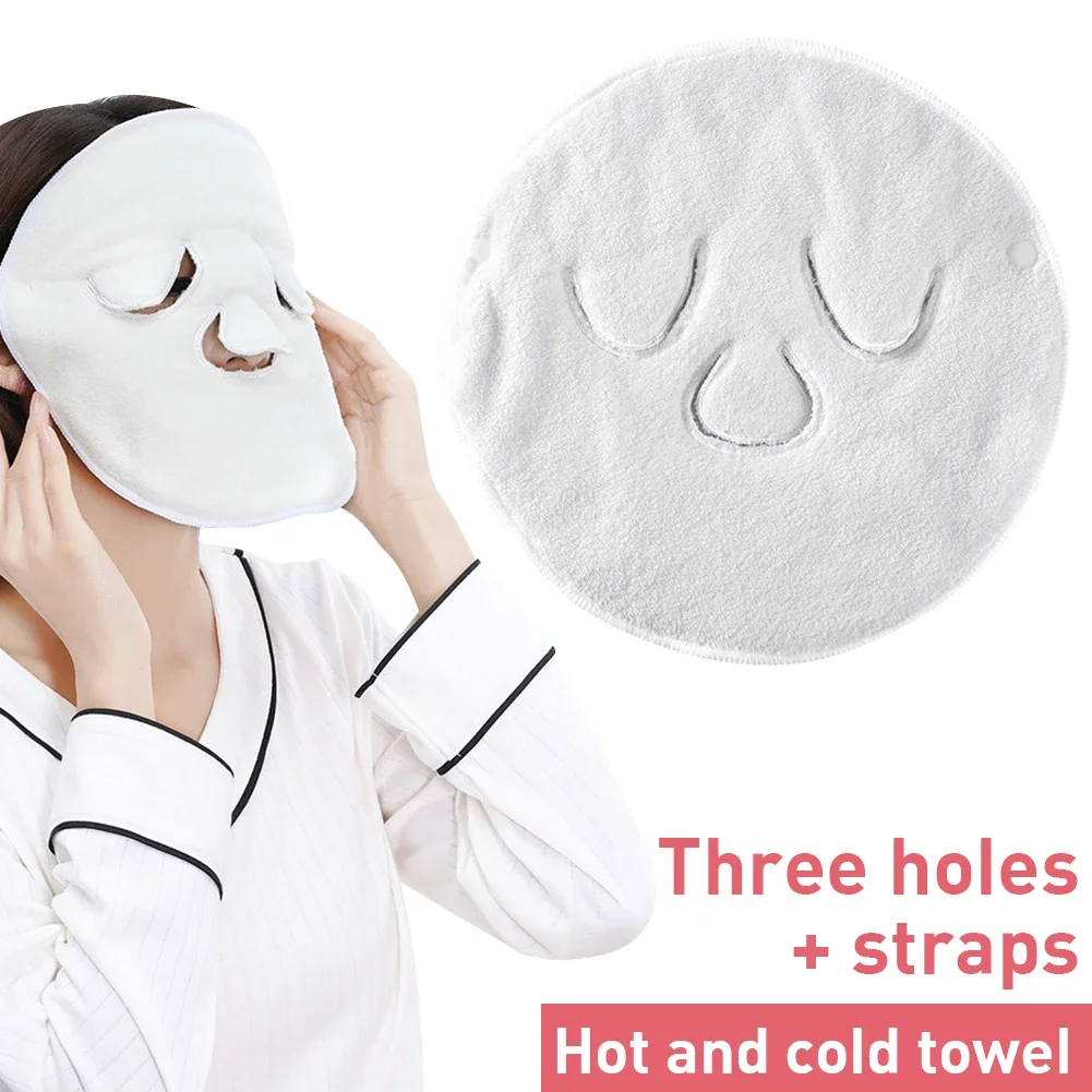 Facial Towel Hydrating Steam Face Mask Portable Face Dressing Towel Reusable Absorbent Moisturizing Hydrating for Beauty Salon