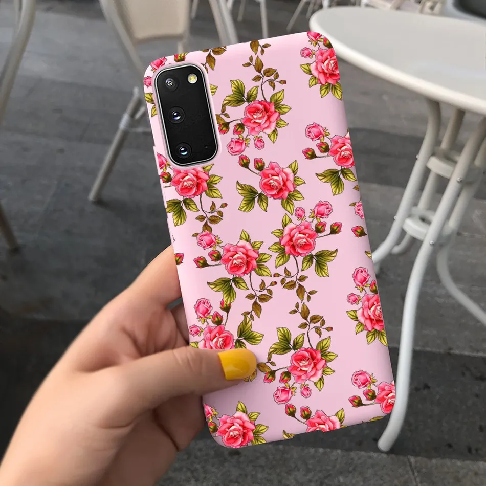 Fashion Girl Flower Candy Color Silicone Phone Case