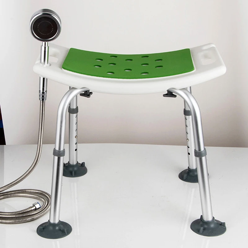 HCLDJM Elderly Folding Bath Chair Cushion Bathroom And Shower Chair