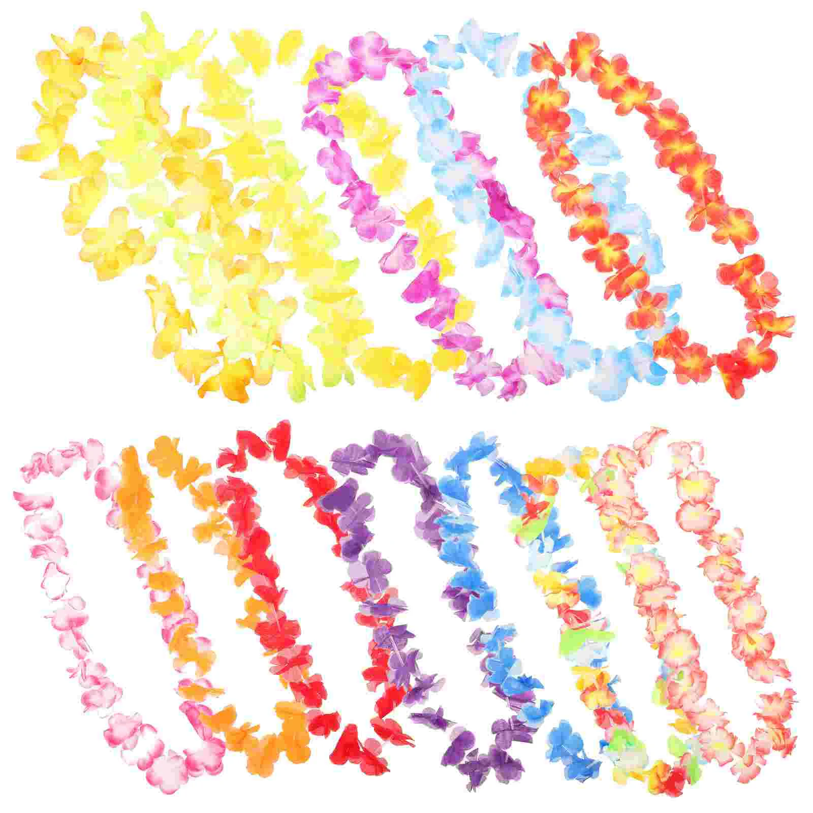 

Hawaii Flower Garland Luau Garland Tourist Accessories Hawaii Flowers Necklace Hawaiian Necklace Bulk Assorted