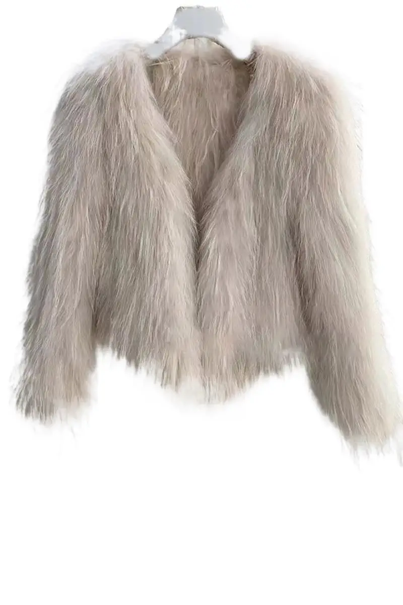 

Thickened Faux Fox Fur Fur Coat Winter New 13