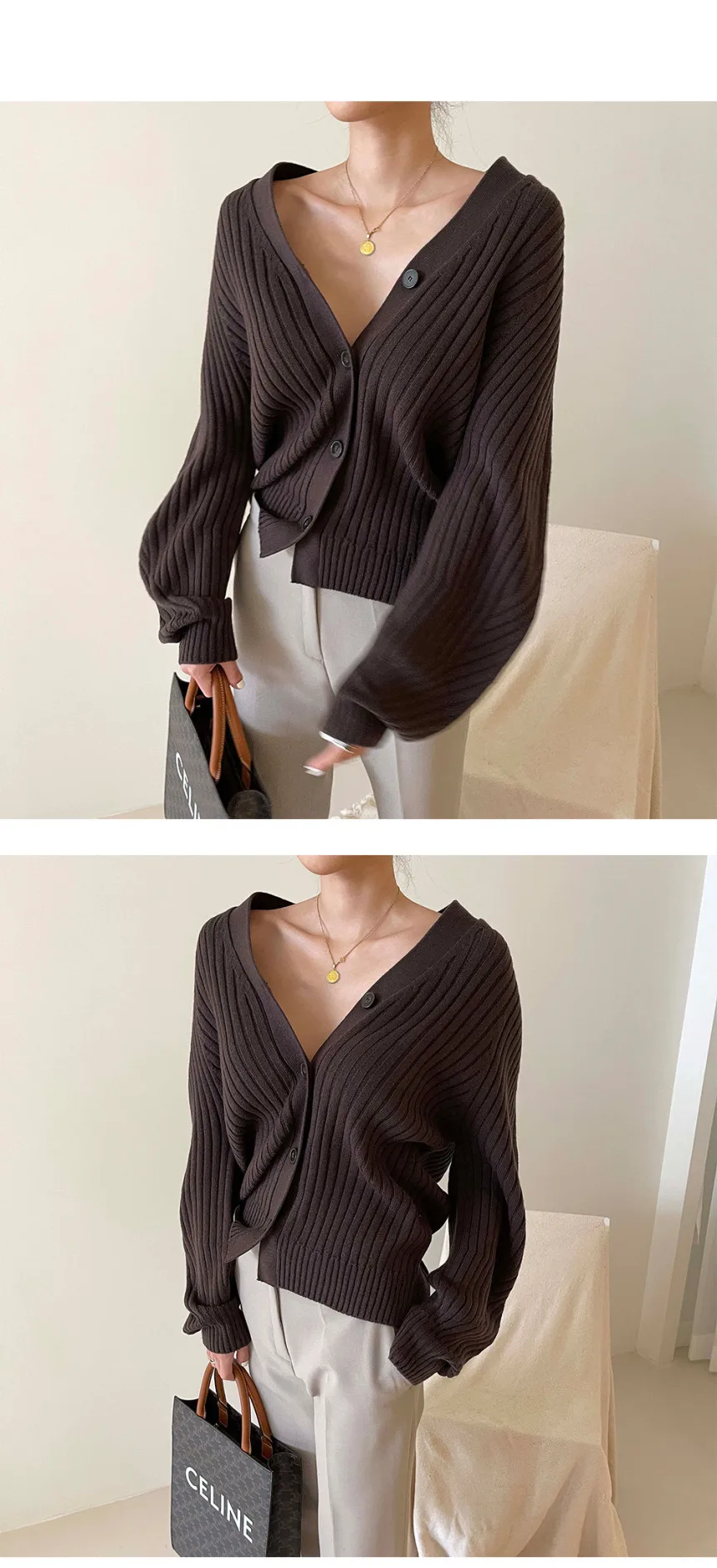 sweater hoodie Croysier Winter Clothes Women Cardigans Sweaters V Neck Long Sleeve Solid Cozy Casual Button Up Ribbed Knitted Cardigan Sweater christmas sweaters