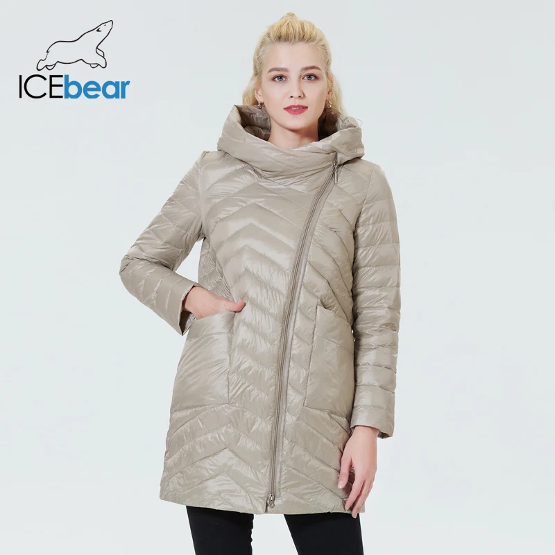 

ICEbear 2023 Women Spring jacket quality women coat fashion female parka brand clothing GWC20299D