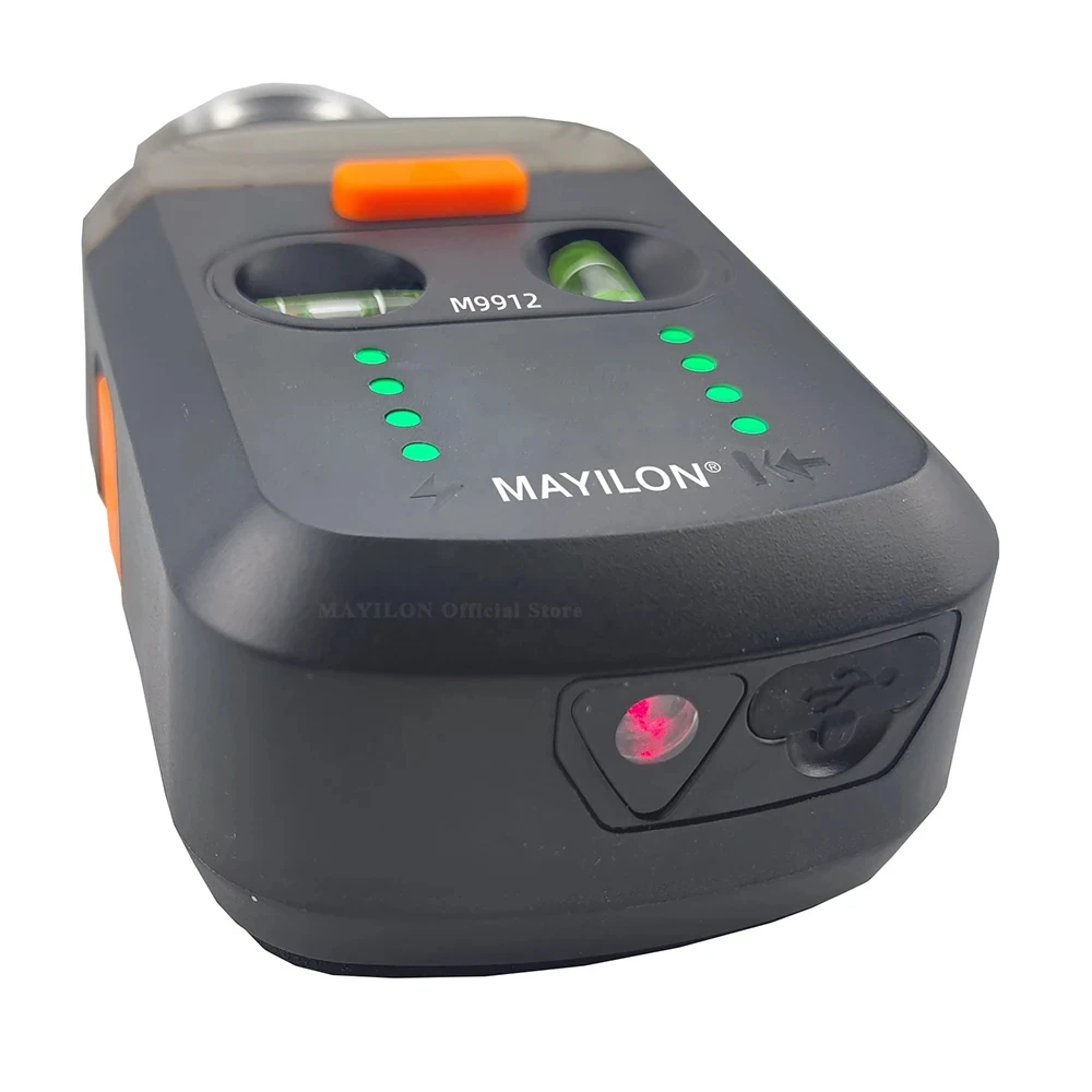 MAYILON M9912 Electric Drilling Dust Collector Laser Level Meter IP54 Anti Water Wall Suction Vacuum Drilling Operation laser level