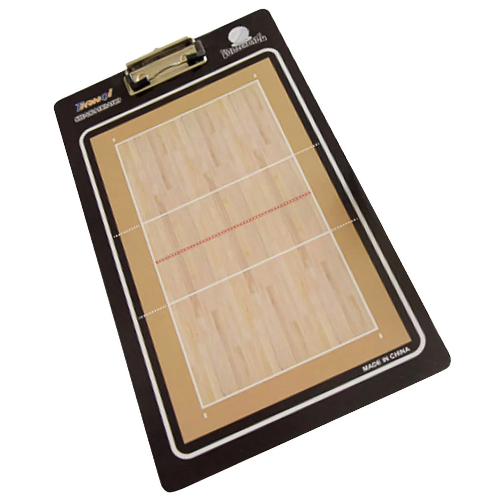 

Volleyball Board for Match Coaches Clipboard Plastic Pvc Tactics