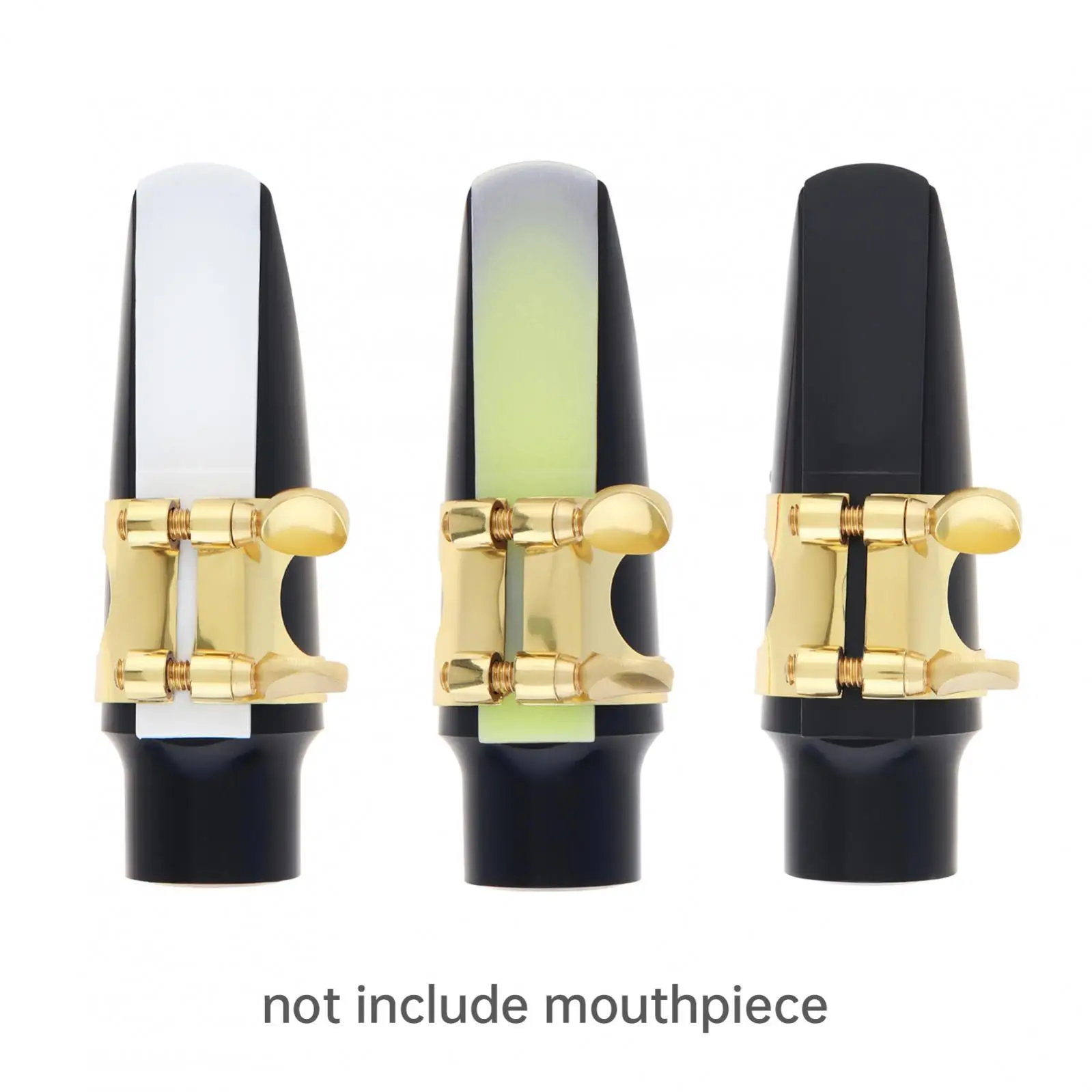 Alto Saxophone Resin Reed Plastic Holders Black / White / Yellow Exquisite Packaging Sax Reed Strength 2.5 bE saxophone reeds