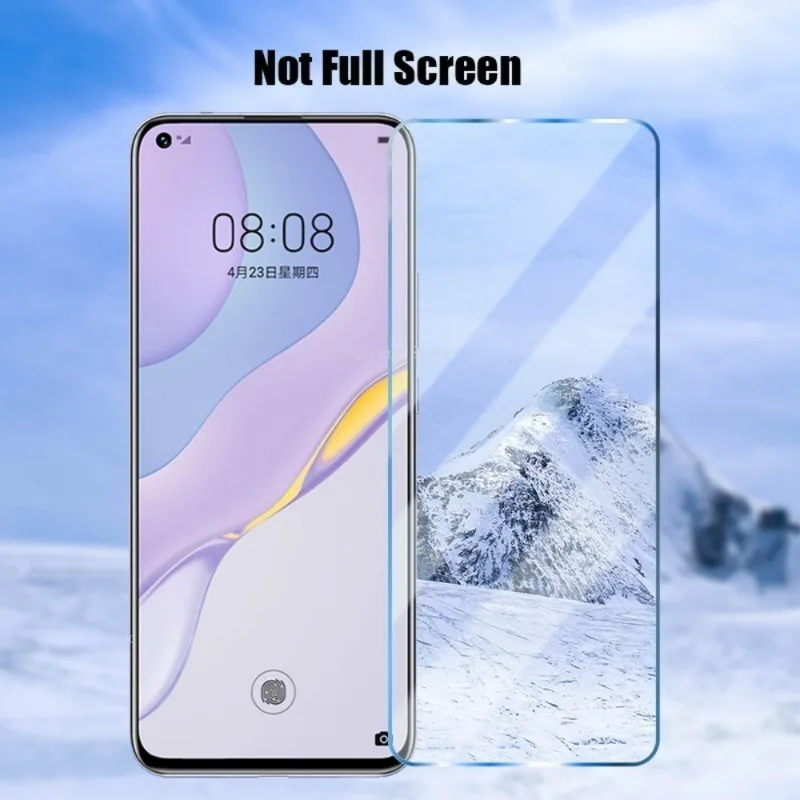 3Pcs Protective Glass for Huawei P50 P40 P30 P20 Lite Pro Screen Protector for Huawei P Smart 2021 2020 2019 Y9S Glass Protector