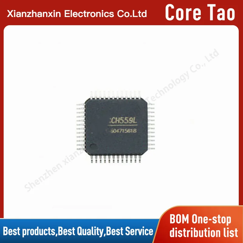 

1~5pcs/lot CH559L CH559 LQFP-48 8 bit enhanced USB microcontroller chip in stock
