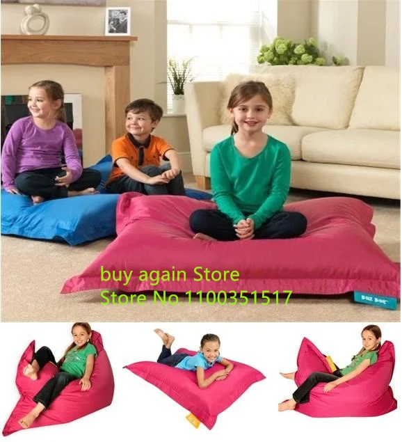 Durable kids waterproof expression Bean Bag Chair for kids and adults can be customized