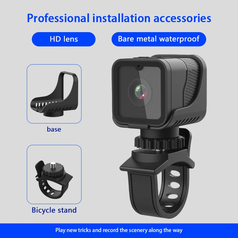 1080p High-Definition Sports Mini Camera With Hotspot WiFi Portable Waterproof Camera Motorcycle And Bicycle Driving Recorder 2