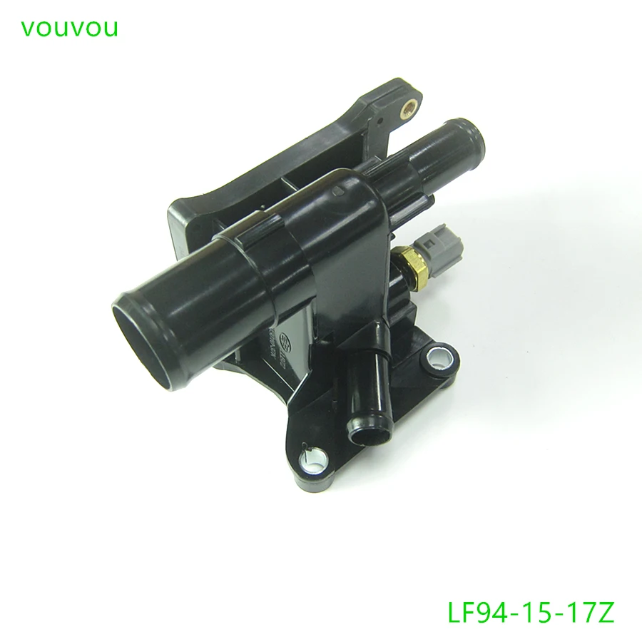 Car accessories LF94-15-17Z cooling system water outlet for Mazda 3 2.0 2005-2012 Mazda 6 2005-2013 2.0 2.3 8 CX7 Tribute