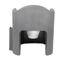Bedside Commode Chair Sturdy Frame Bedside Shower Chair Gray Soft EPP Easy Cleaning Water Resistant Slip Resistant for Seniors 2