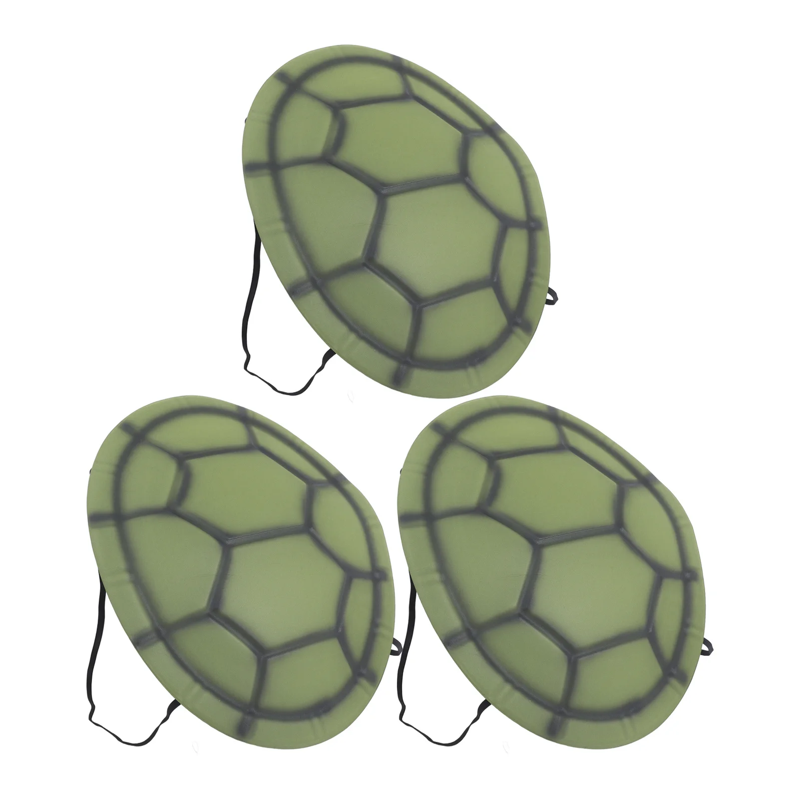 3Pcs Halloween Turtle Shell Prop Strong Elastic Band Comfortable Wear ...