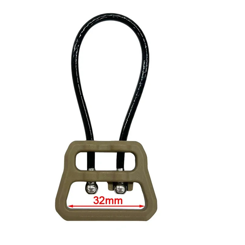 Enhanced Tactical Sling Hook Connector - Universal Metal Buckle Adapter