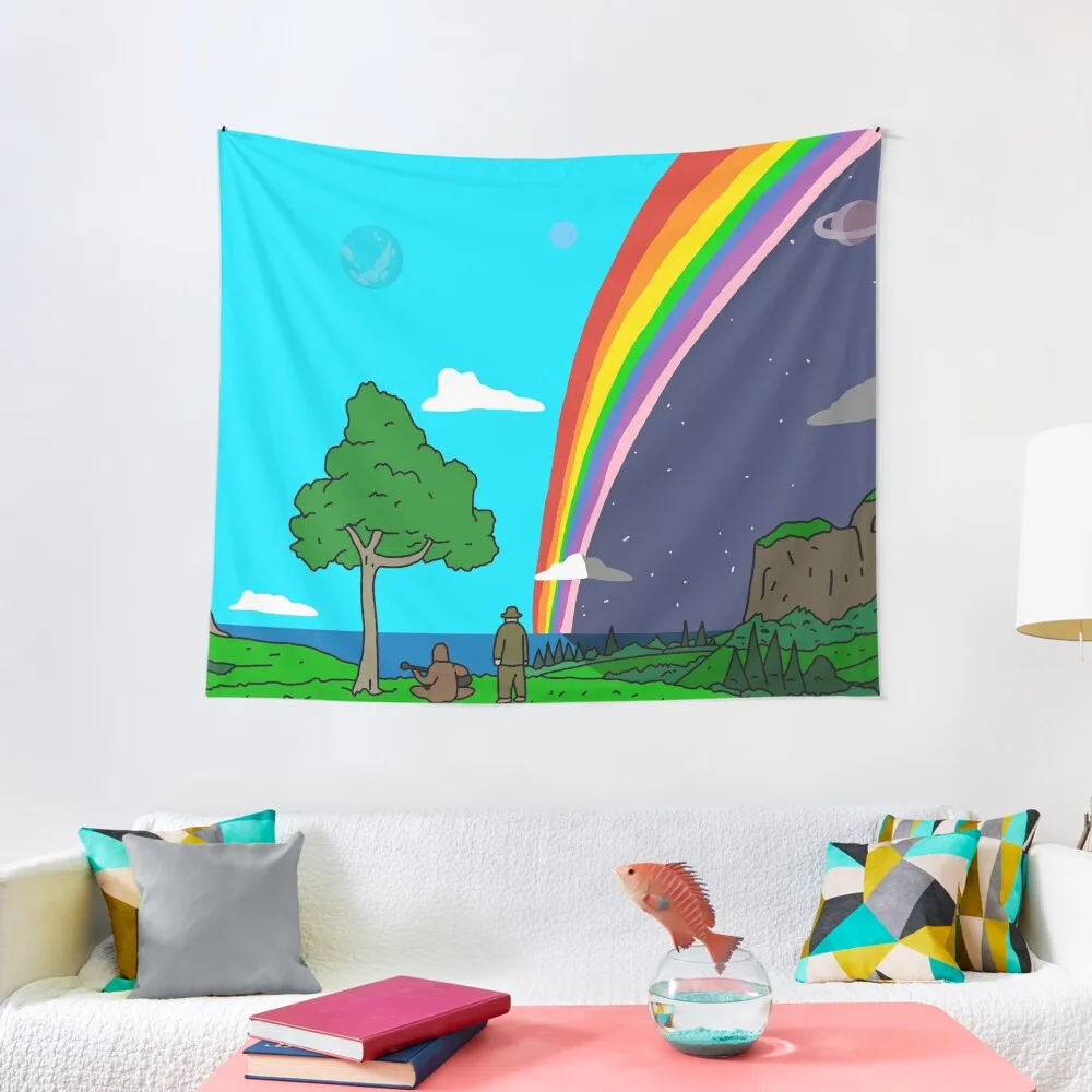 

Big Lez Show Landscape Tapestry Outdoor Decoration Art Mural Tapestry