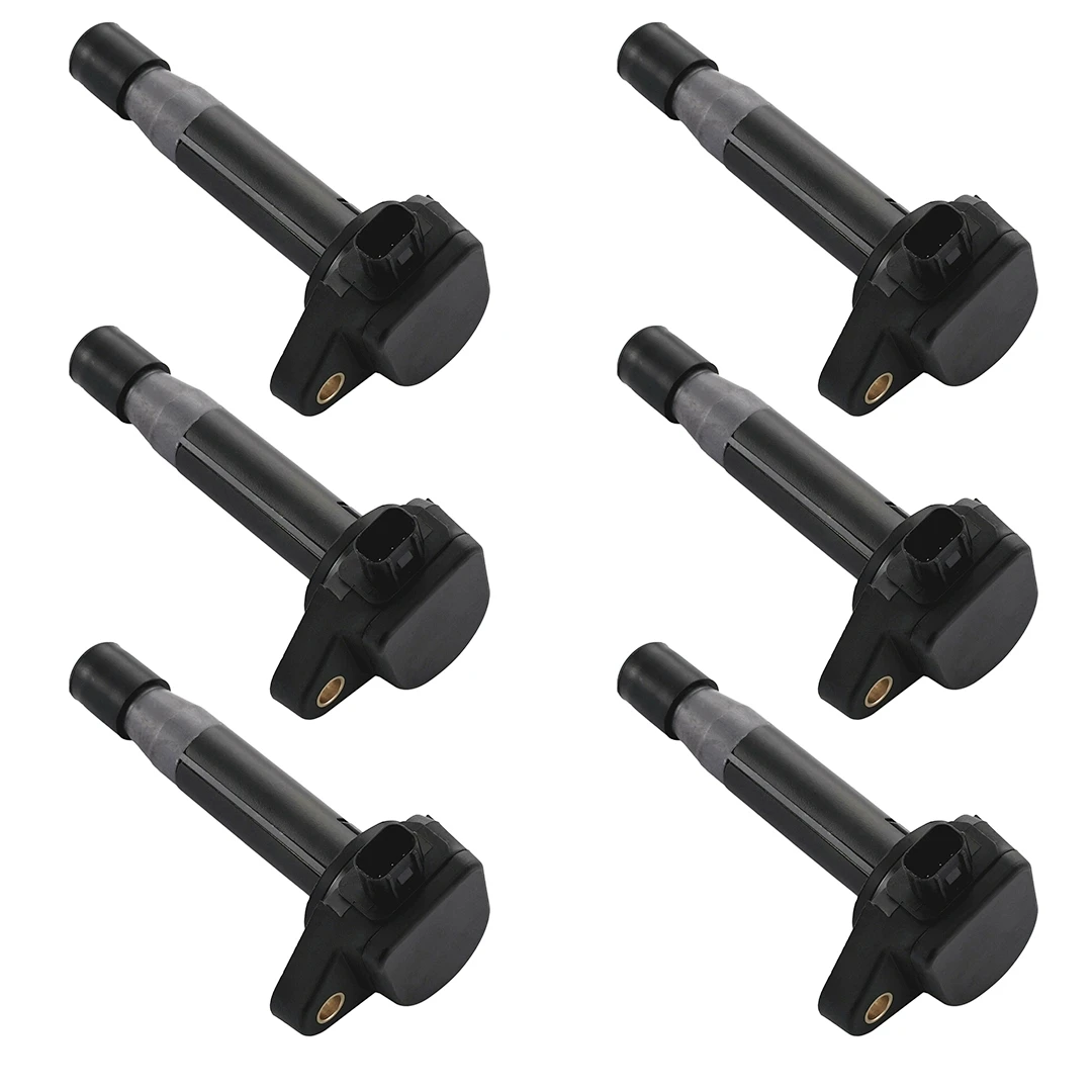 

6 шт. Катушка зажигания для автомобиля Honda Accord 2008-2012 Crosstour Odyssey Acura RL TL TSX 2010-2013 30520R70A01