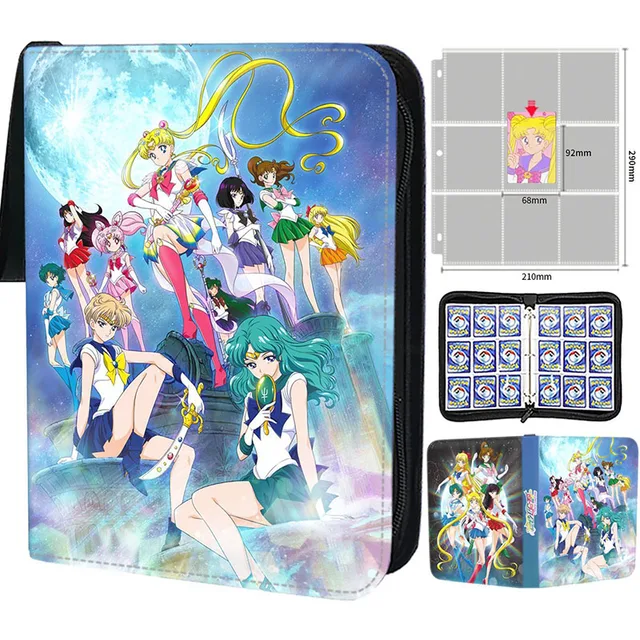 Introducing the 400-900Pcs Sailor Moon Card Album Holder Book