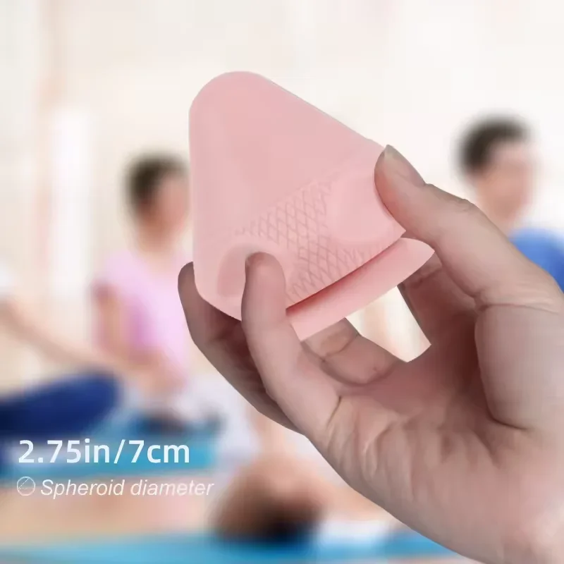 Fascia Massage Ball with Suction Cup Fascia Ball Adsorption Relaxation Massager Silicone Sole Back Massage-Ball