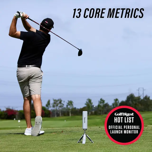 MLM2PRO Mobile Launch Monitor + Golf Simulator,Grey - Image 3