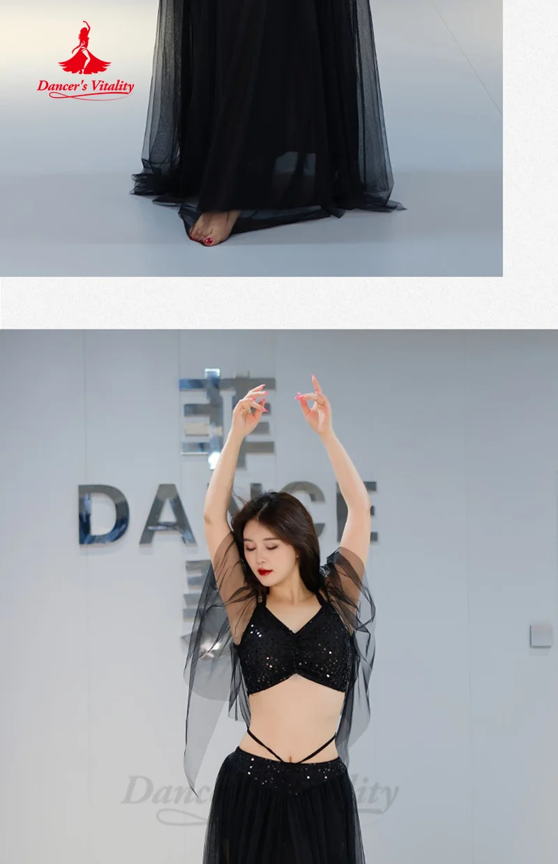 BellyDance Practice Clothes for Women Advanced Sequin Mesh Set Belly Dancer Training Professional Clothing Oriental Dance Outfit Sb3763ac3ca39450abbd12a42f9adab1bQ