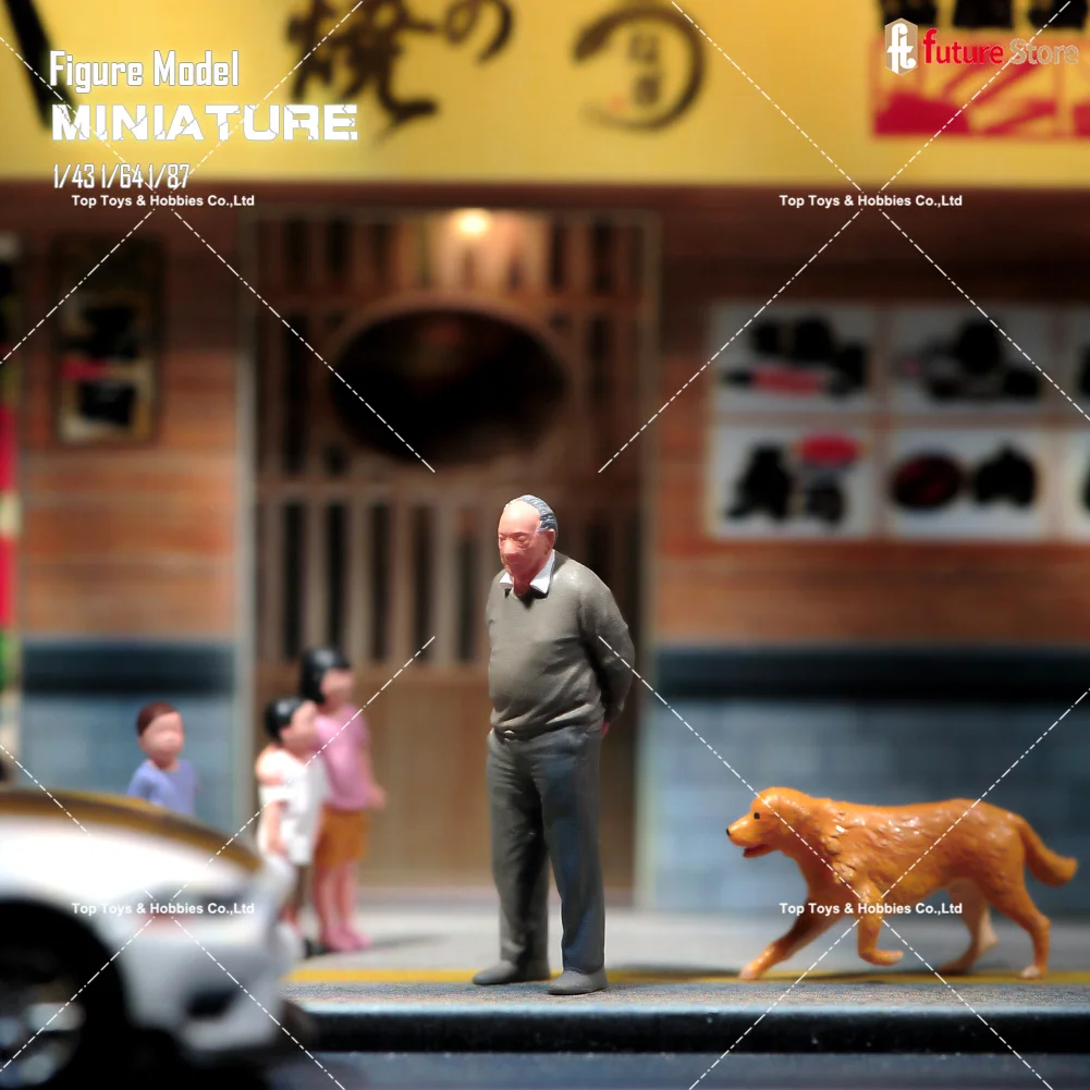 Gemalte Miniaturen im Maßstab 1:64, schönes Mädchen, männlich, weiblich, Menschen, Szene, Figur, Mini-Puppe, 3D-Diorama-Modell für Auto, Fahrzeuge, Dekor – Detail 31