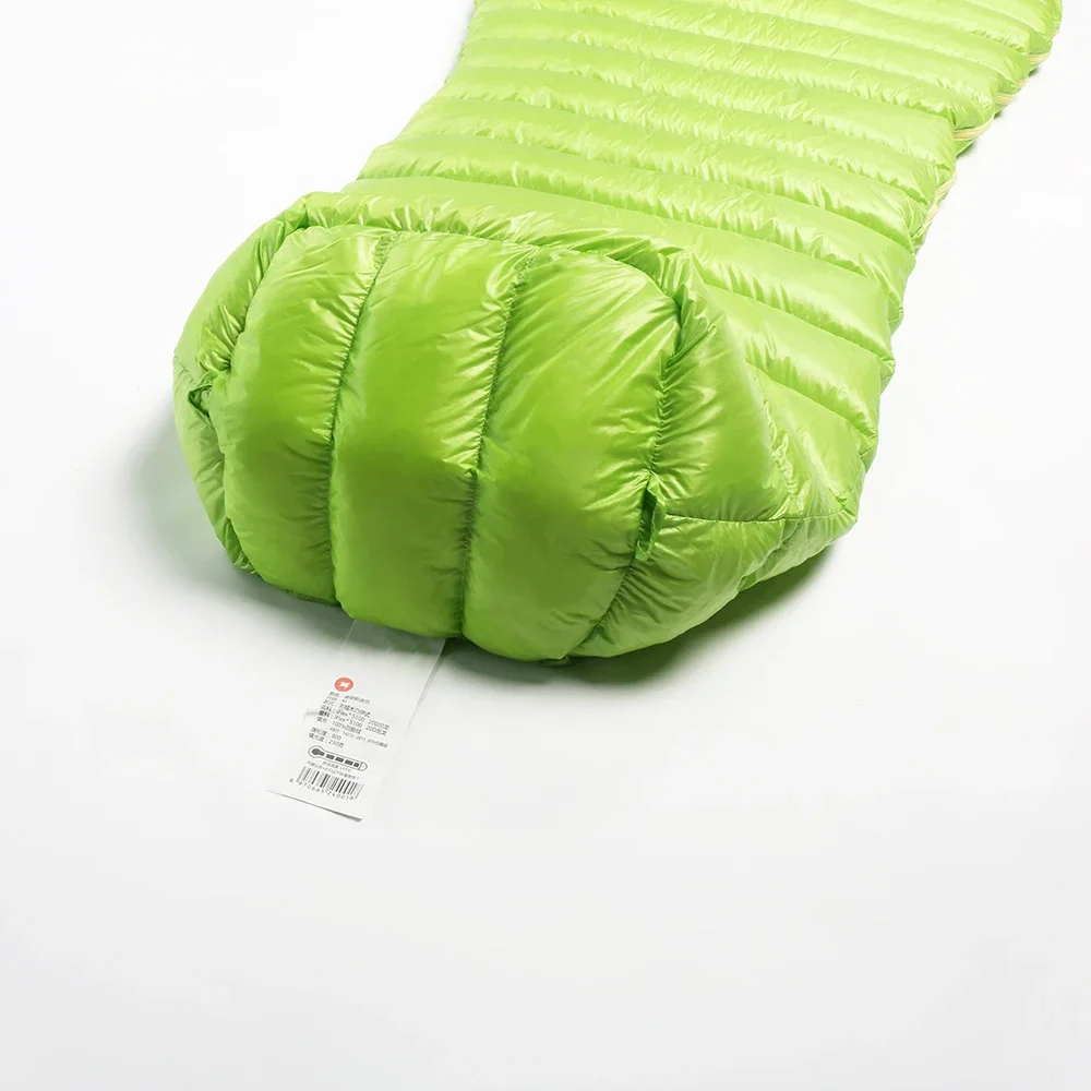 Outdoor Camping Sleeping Bag 95% Goose Down Mummy Three-Season
