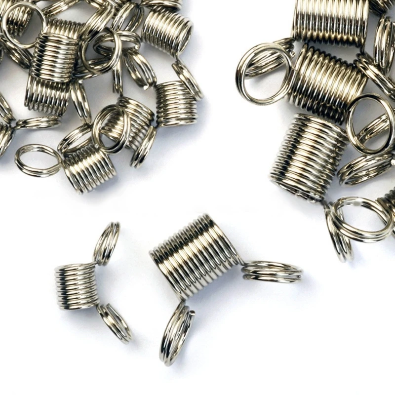 

20 Pack Lightweight Bead Stopper Clip Durable Handmade Tool Necklace Making Tools Alloy Material for Long Lasting Use