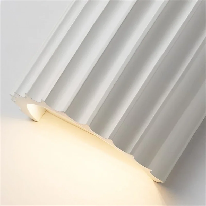 Nordic Modern Resin Wall Lamp Indoor Wall Lighting Bedroom Bedside Lamp Household Background Decoration Living Room Light
