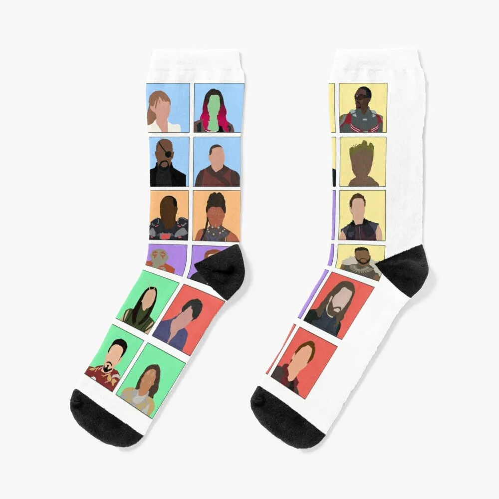 Big Universe Characters Socks Men'S Winter Thermal Socks