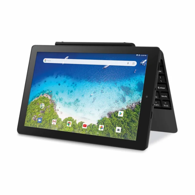 New RCT6B06 10.1 INCH 2-in-1 Tablet 2GB RAM 32GB ROM Google Android 9 Quad Core with Touchscreen And Detachable Keyboard 3