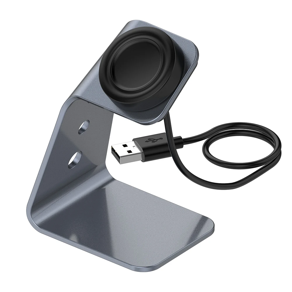 Caricabatterie Per Caricabatterie Per Samsung Galaxy Watch 3,Samsung Galaxy Watch Active 1/2 Dock Di Ricarica Per Orologio In Alluminio Usb
