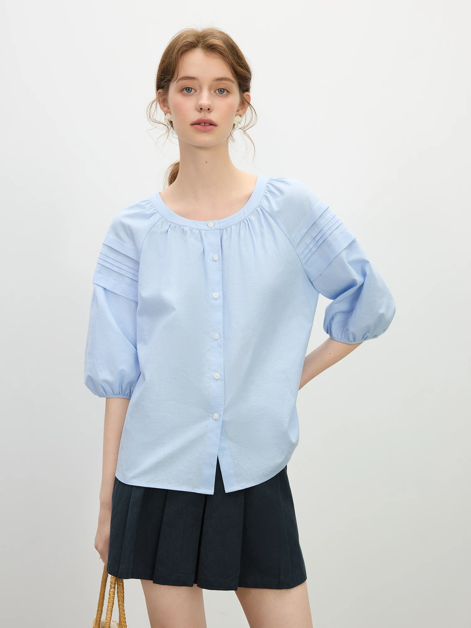 新品未開封★2025SS受注販売PUFF SHORT SLEEVE BLOUSE Sb377063a2711472ba9c316e9d66b9