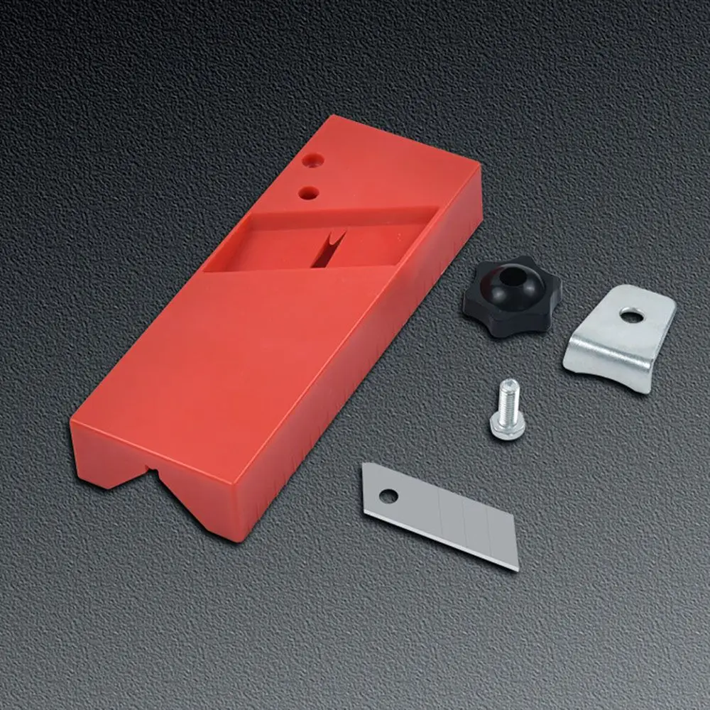 New Push Tool For Fiberboard Carpenter Edge Trimming 45 Degree Bevel Planer Chamfering Planing Tool Woodworking Planer